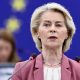 FOTO ARCHIVO. La presidenta de la Comisión Europea, Ursula von der Leyen, durante un debate en la Eurocámara en Estrasburgo, Francia, el 11 de marzo de 2026. EFE/EPA/RONALD WITTEK