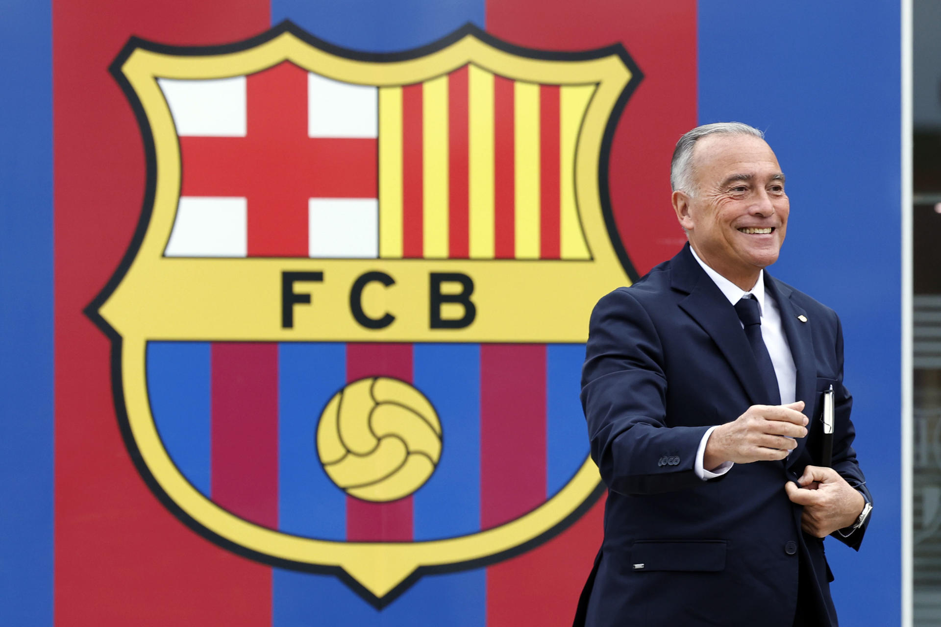 GRAFCAT8040. BARCELONA, 09/02/2026.- El presidente del FC Barcelona, Rafael Yuste, en una imagen de archivo. EFE/Toni Albir