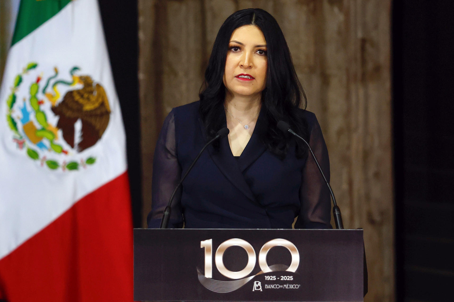 La gobernadora del Banco de México (Banxico), Victoria Rodríguez. Imagen de archivo. EFE/ Sáshenka Gutiérrez