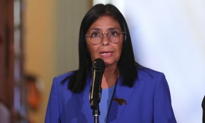 La presidenta encargada de Venezuela, Delcy Rodríguez, en una foto de archivo. EFE/ Ronald Pena R