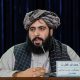 El portavoz adjunto Mullah Hamdullah Fitrat habla durante una conferencia de prensa en Kabul, Afganistán, 03 de marzo de 2026. El portavoz adjunto del Emirato Islámico, Mullah Hamdullah Fitrat, dijo que 110 civiles fueron asesinados y 123 heridos en lo que él describió como ataques del ejército paquistaní en Afganistán. Añadió que unas 8.400 familias han sido desplazadas y que se han reportado pérdidas financieras entre la población en general. (Afganistán) EFE/EPA/SAMIULLAH POPAL
