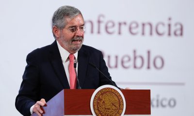 El canciller de México, Juan Ramón de la Fuente. Imagen de archivo. EFE/Mario Guzmán