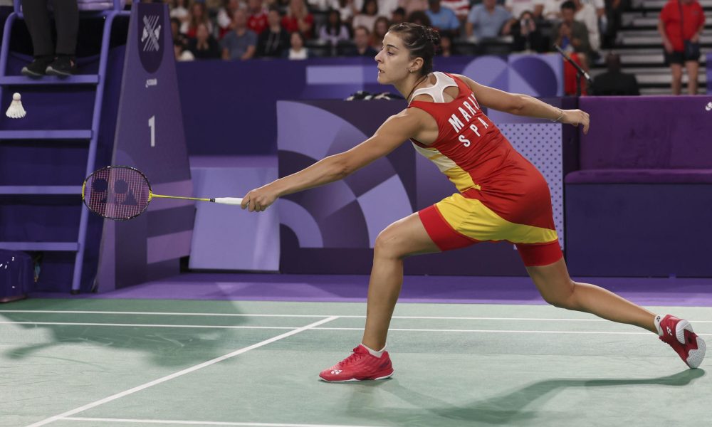 Fotografía de archivo de la jugadora española Carolina Marín. EFE/ Miguel Gutiérrez