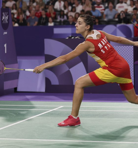 Fotografía de archivo de la jugadora española Carolina Marín. EFE/ Miguel Gutiérrez
