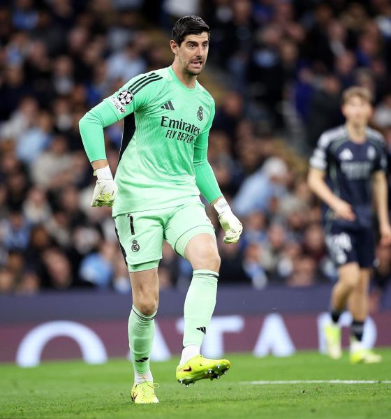 Thibaut Courtois, portero belga del Real Madrid. EFE/EPA/ADAM VAUGHAN