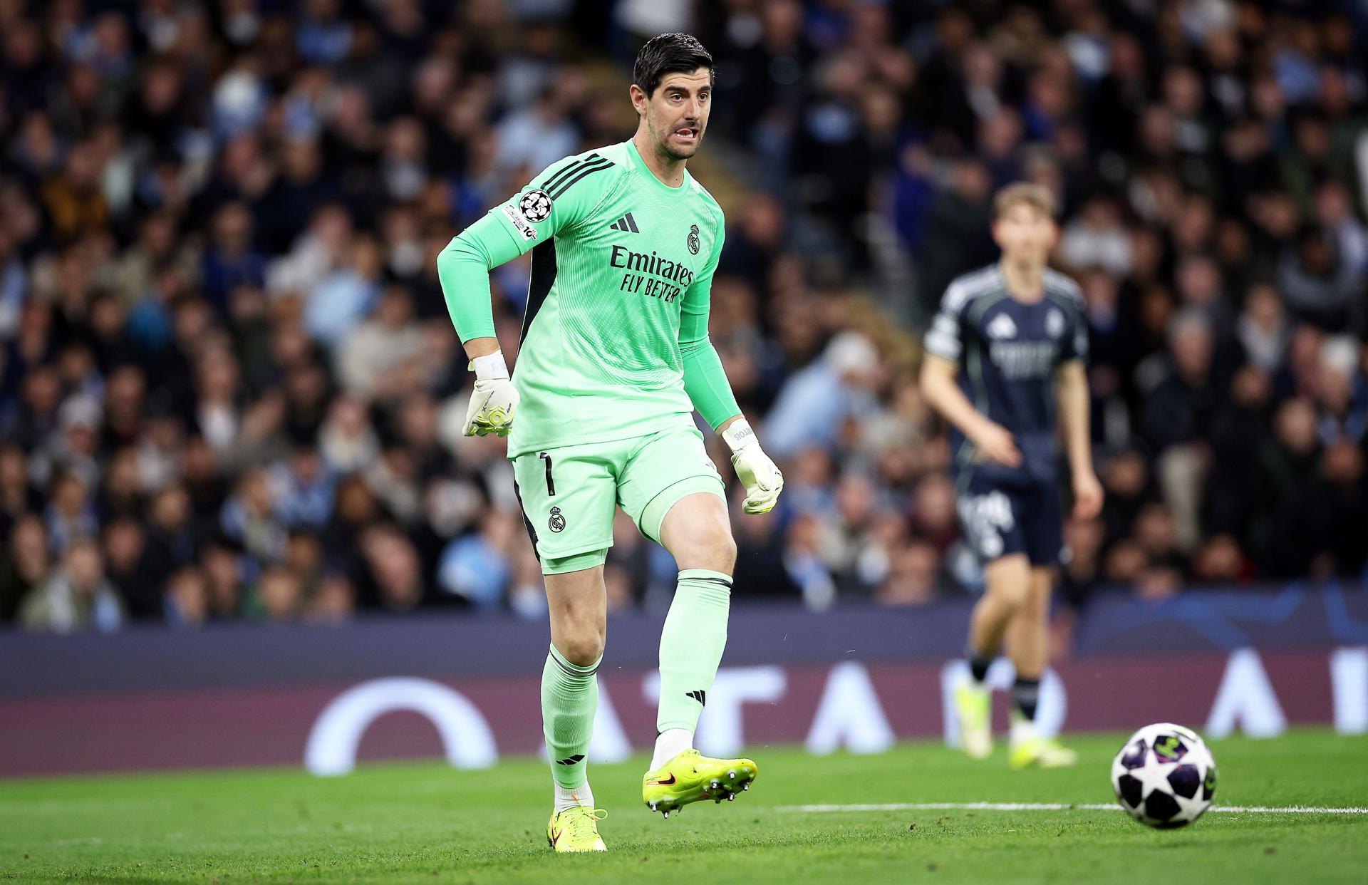Thibaut Courtois, portero belga del Real Madrid. EFE/EPA/ADAM VAUGHAN