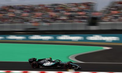 El italiano Andrea Antonelli (Mercedes) firmó este sábado el mejor tiempo en la tercera y última sesión de entrenamientos libres del GP de Japón. EFE/EPA/FRANCK ROBICHON
