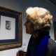 Una persona observa obras de la exposición 'Del capricho al disparate: Goya-Dalí' este 18 de marzo de 2026, en el Museo Nacional de Arte (MNA) en La Paz (Bolivia). EFE/ Gabriel Márquez