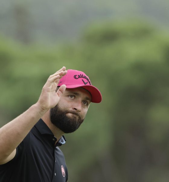 Fotografía de archivo del golfista español Jon Rahm. EFE/ Sergio Pérez