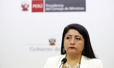 La primera ministra de Perú, Denisse Miralles. EFE/ Renato Pajuelo
