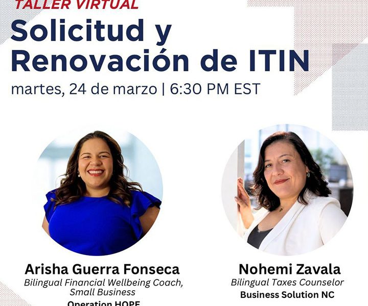 Solicita o renueva tu ITIN 