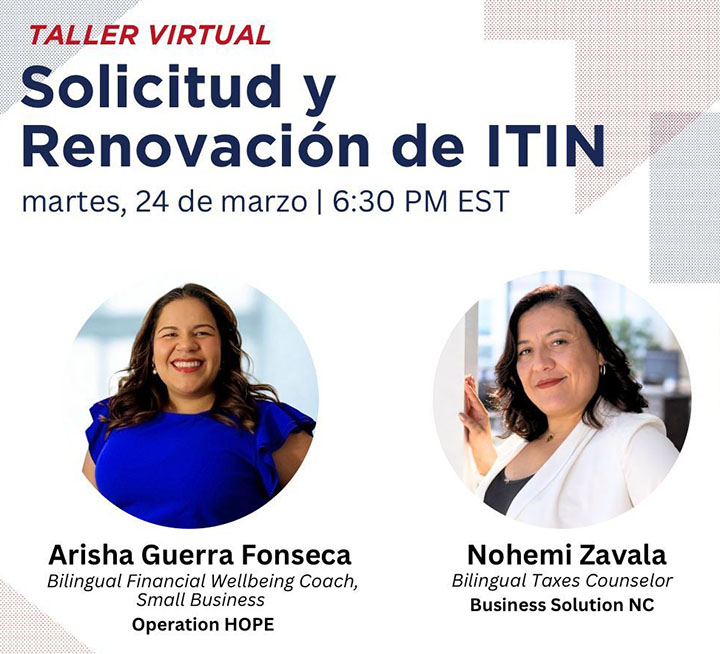 Solicita o renueva tu ITIN 