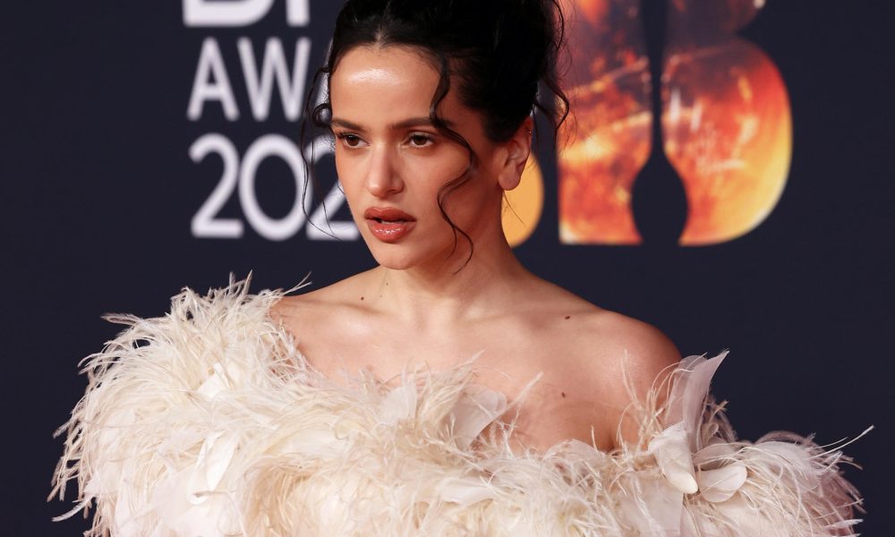 Imagen de archivo de la cantante Rosalía en la alfombra roja de los BRIT Awards el pasado mes de febrero. EFE/EPA/ADAM VAUGHAN