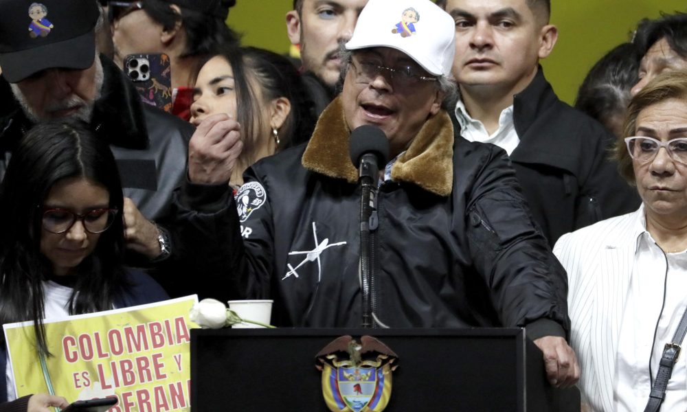 Fotografía de archivo del presidente de Colombia, Gustavo Petro. EFE/ Carlos Ortega
