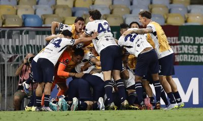 Imagen de archivo de jugadores del Independiente Rivadavia. EFE/ Andre Coelho