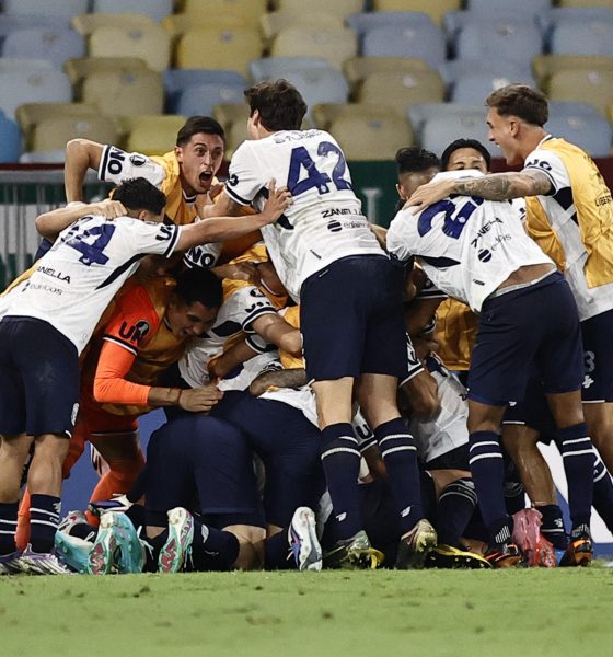 Imagen de archivo de jugadores del Independiente Rivadavia. EFE/ Andre Coelho