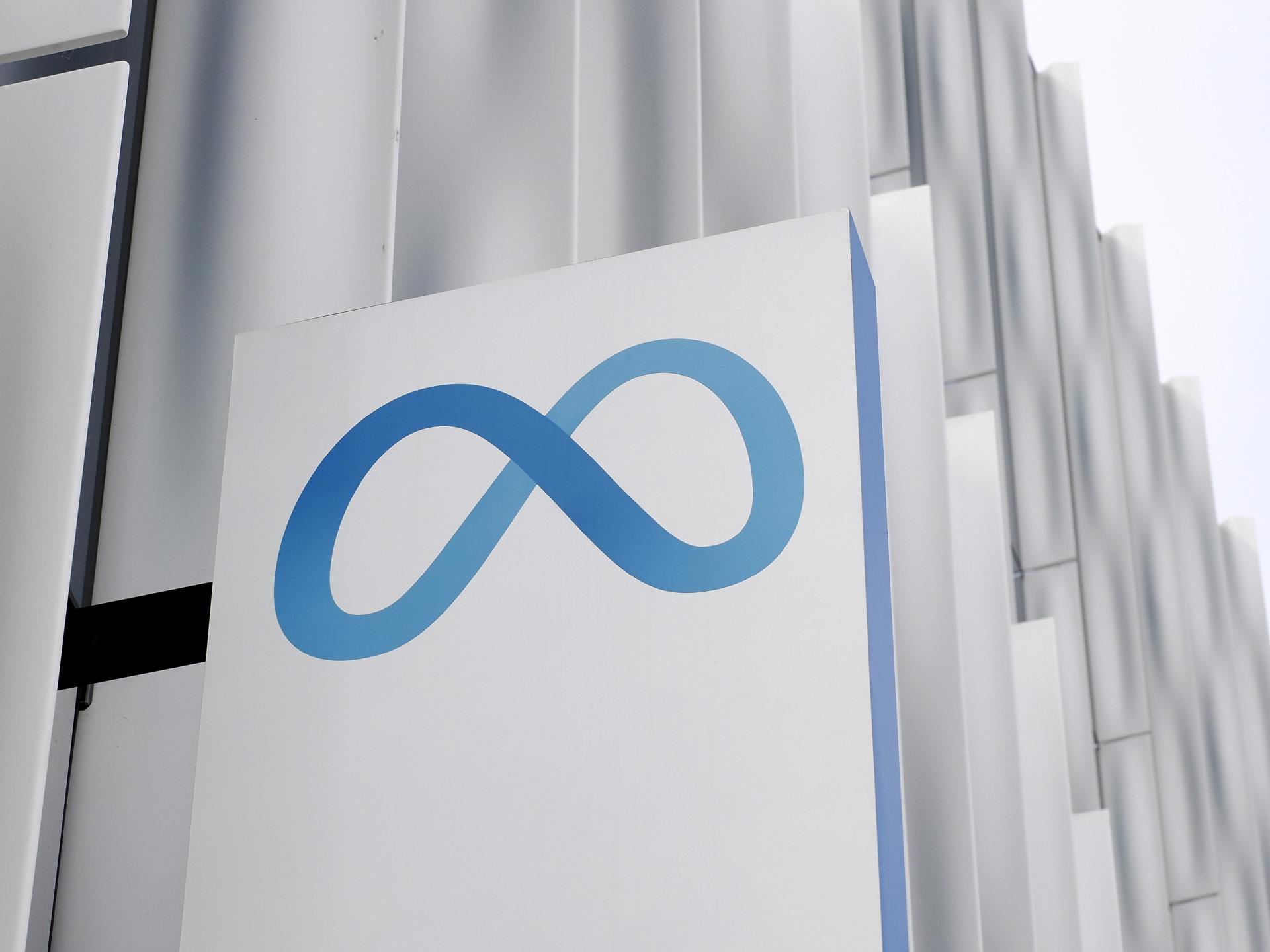 El letrero de Meta cuelga en la tienda Meta en Burlingame, California, EE. UU.,en una imagen de archivo. EFE/EPA/JOHN G. MABANGLO