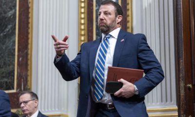 Foto de archivo del secretario de Seguridad Nacional, Markwayne Mullin . EFE/SHAWN THEW.