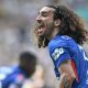 El jugador del Chelsea Marc Cucurella reacciona durante el partido de la segunda semifinal que han jugado Chelsea FC y Leeds United, en Londres, Reino Unido. EFE/EPA/VINCE MIGNOTT