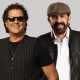 Fotografía cedida por Nevarez Communications donde aparece el colombiano Carlos Vives (i) y el dominicano Juan Luis Guerra. EFE/ Nevarez Communications /SOLO USO EDITORIAL/ NO VENTAS/ SOLO DISPONIBLE PARA ILUSTRAR LA NOTICIA QUE ACOMPAÑA (CRÉDITO OBLIGATORIO)