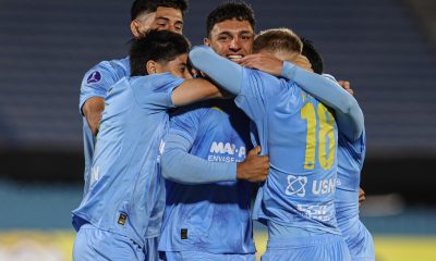 Eduardo Agüero (c) de Montevideo City Torque, en una imagen de archivo. EFE/ Gastón Britos