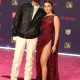 Fotografía de archivo de los cantantes Jay Wheeler y Zhamira posando en la alfombra de la 37 edición del Premio lo Nuestro en el Kaseya Center de Miami (Estados Unidos). EFE/ Marlon Pacheco