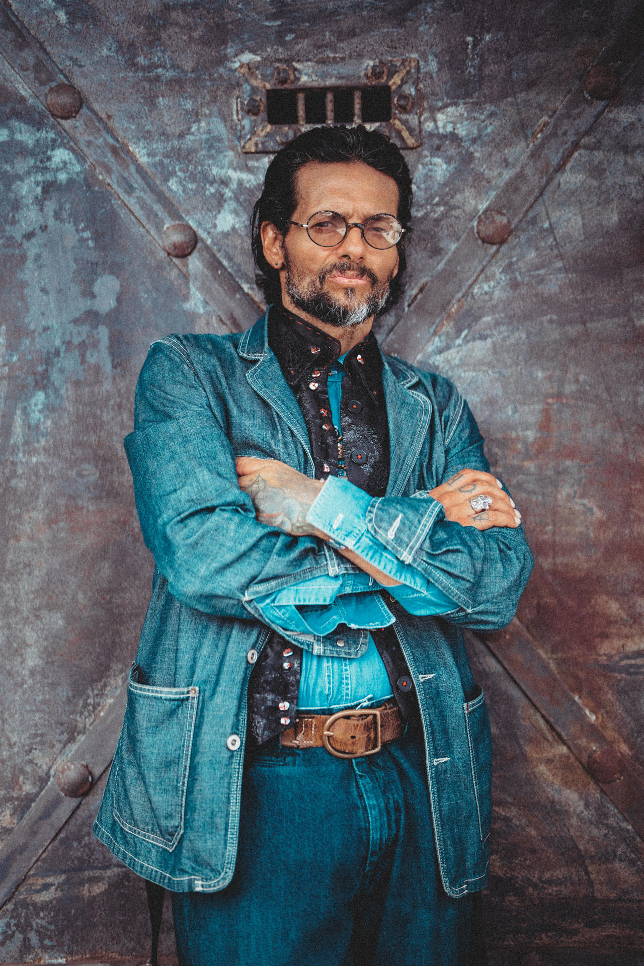 Fotografía cedida por Oveck donde aparece el cantautor de origen puertorriqueño Draco Rosa quien presentó este viernes, su nuevo álbum, 'Olas de Luz'. EFE/Oveck /SOLO USO EDITORIAL /NO VENTAS /SOLO DISPONIBLE PARA ILUSTRAR LA NOTICIA QUE ACOMPAÑA /CRÉDITO OBLIGATORIO