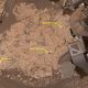 La cámara Mastcam del rover Curiosity de la NASA capturó este mosaico mientras exploraba la unidad arcillosa el 3 de febrero de 2019, donde se tomaron muestras que permitieron identificar diversas moléculas orgánicas en Marte. Fotografía facilitada por la NASA.