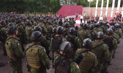 Imagen de archivo de militares mexicanos. EFE/José Méndez
