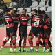 Bruno Henrique (c) de Flamengo celebra un gol en un partido de la fase de grupos de la Copa Libertadores. EFE/ Paloma Del Solar