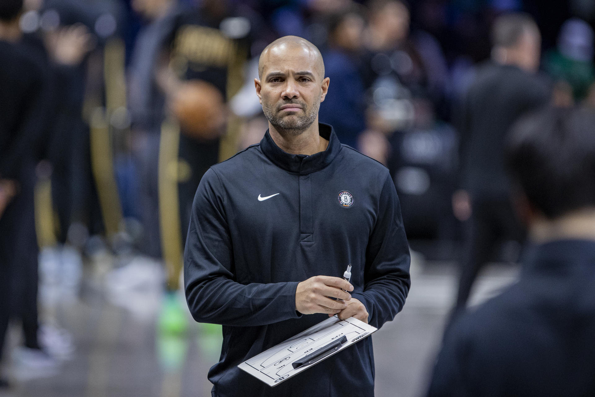 El entrenador de los Nets, el español Jordi Fernández. EFE/Ángel Colmenares