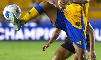 Stephany Mayor de Tigres controla un balón. Imagen de archivo. EFE/ Miguel Sierra
