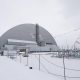 Vista general del sarcófago protector colocado sobre el cuarto reactor de la central nuclear de Chernóbil, en Ucrania. Imagen de archivo. EFE/SERGEY DOLZHENKO