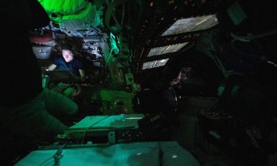 Fotografía tomada de la cuenta oficial en X de la @NASA que muestra a los astronautas de Artemis II. La NASA tiene previsto que la cápsula Orión, que cruza el espacio a más de 4.000 kilómetros por hora, entre a las 4:41 GMT del 6 de abril en la esfera de influencia lunar a unos 66.098 kilómetros (41.072 millas) del satélite lunar. EFE/ @NASA /SOLO USO EDITORIAL/ NO VENTAS/ SOLO DISPONIBLE PARA ILUSTRAR LA NOTICIA QUE ACOMPAÑA (CRÉDITO OBLIGATORIO)