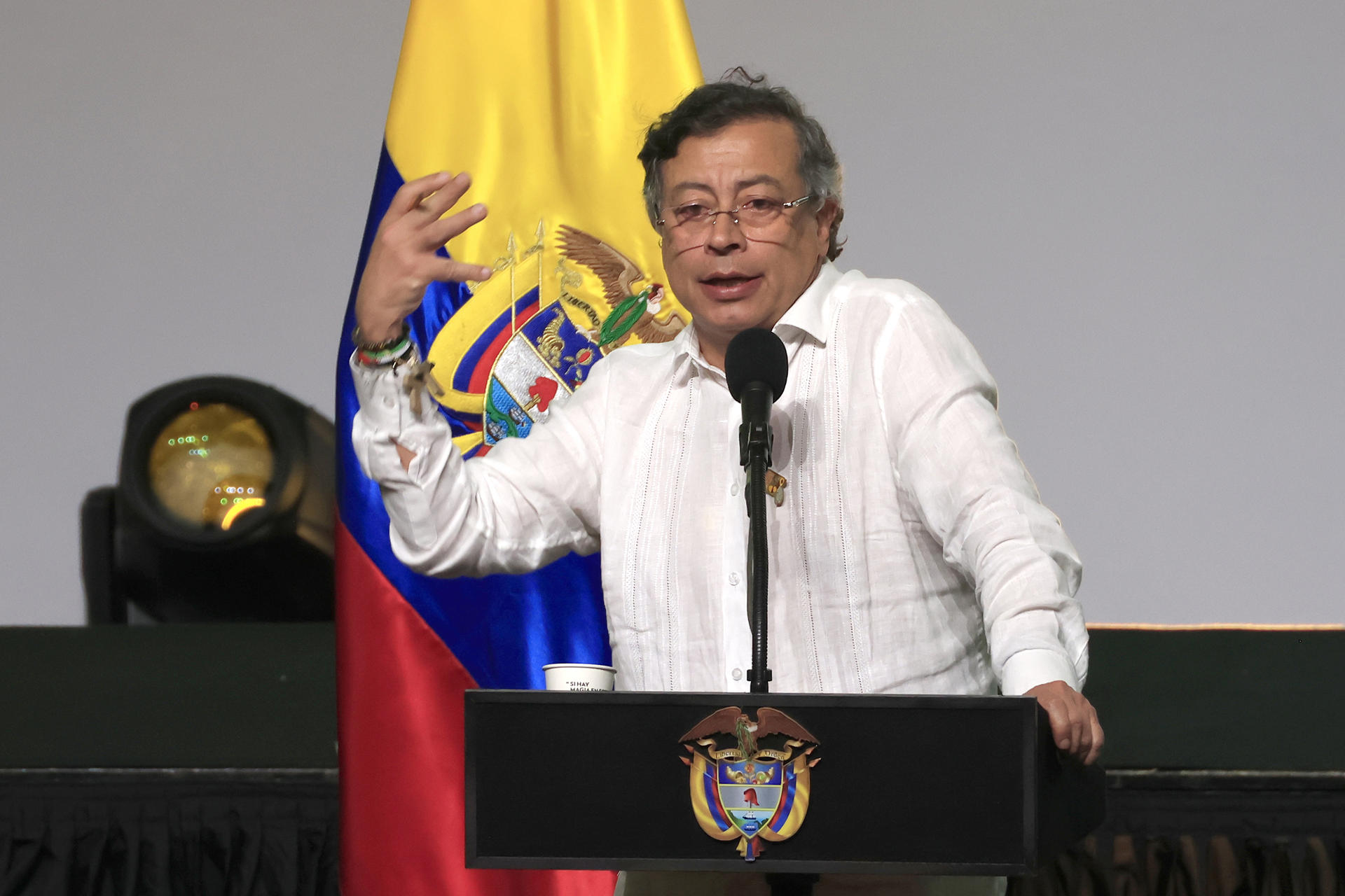 Foto de archivo del presidente de Colombia, Gustavo Petro. EFE/ Ricardo Maldonado Rozo