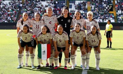 Fotografía oficial de grupo de la Selección Nacional femenil de México, p (México). imagen de Archivo EFE/Luis Ramírez