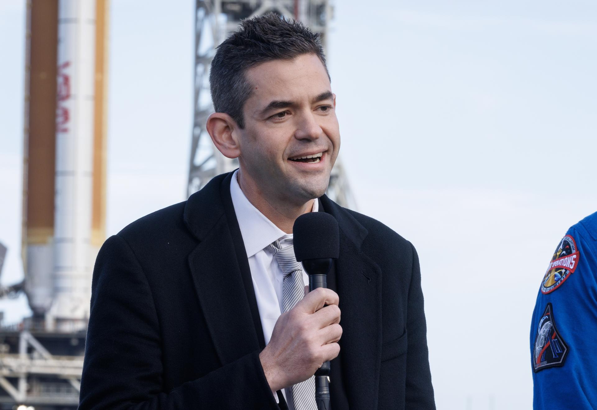 El administrador de la NASA, Jared Isaacman, en una foto de archivo. EFE/EPA/CRISTOBAL HERRERA-ULASHKEVICH