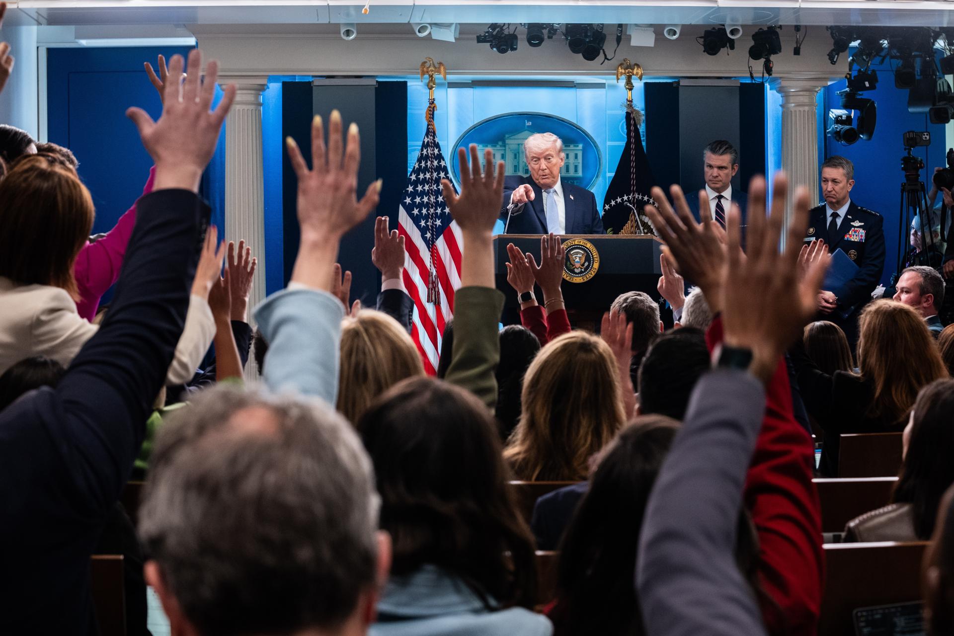 EFE/EPA/AARON SCHWARTZ / POOL