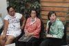 La fundadora del colectivo Buscando Justicia por los Nuestros, Beatriz Zapoteco (i), la señora María Antonia Márquez (c) y la directora ejecutiva de Amnistía Internacional México, Edith Olivares (d) participan en una rueda de prensa este martes, en Ciudad de México (México). EFE/Isaac Esquivel
