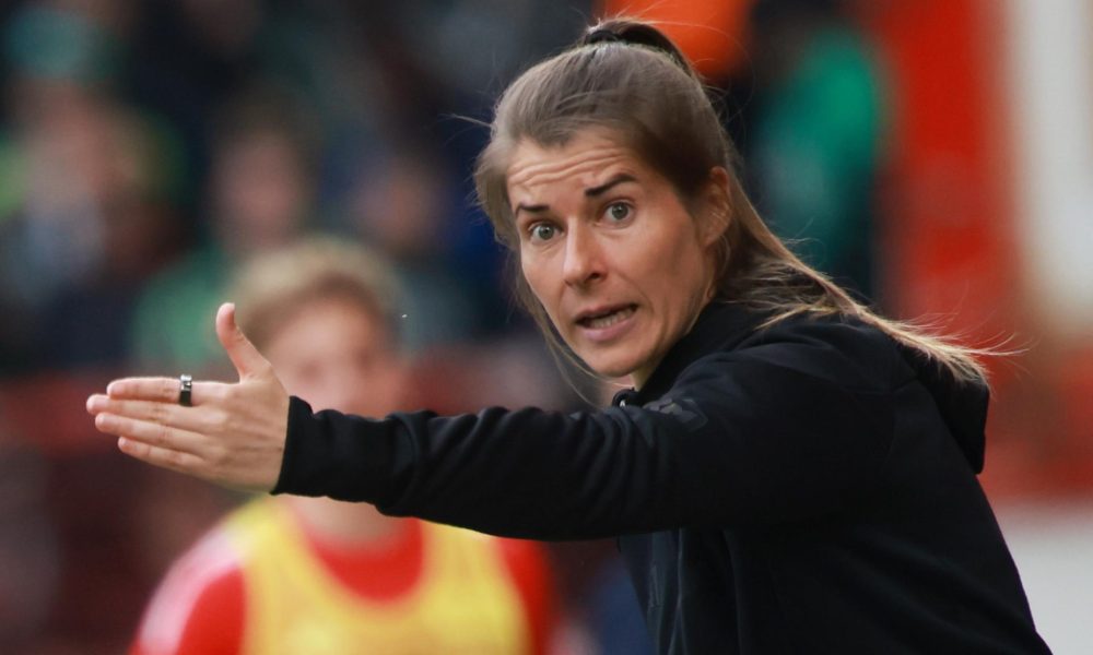 Estreno de Marie-Louise Eta al frente del Unión Berlín EFE/EPA/CLEMENS BILAN