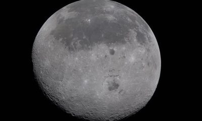 Fotografía tomada de la cuenta oficial de la NASA en X @NASA que muestra la cara visible de la Luna. EFE/ @NASA