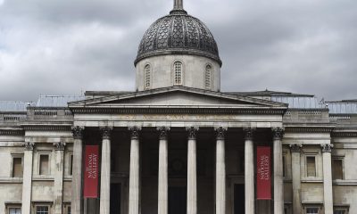 Vista de la fachada de la National Gallery de Londres. EFE/ANDY RAIN