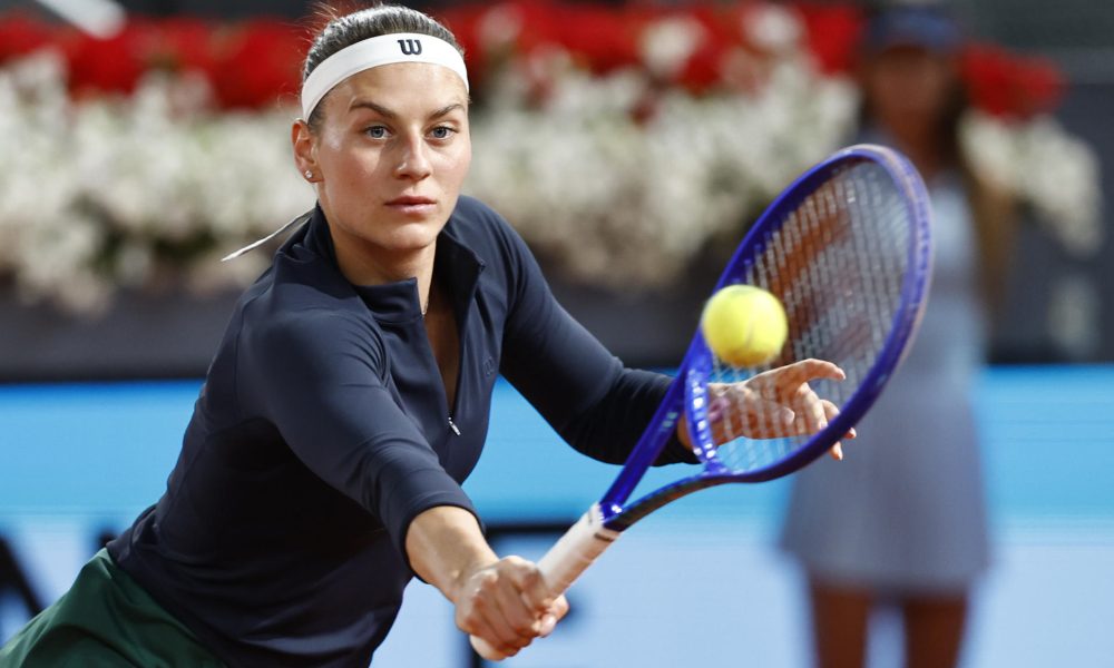 Marta Kostyuk. EFE/Sergio Perez