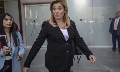 Fotografía de archivo de la gobernadora de Chihuahua, María Eugenia Campos. EFE/ Isaac Esquivel