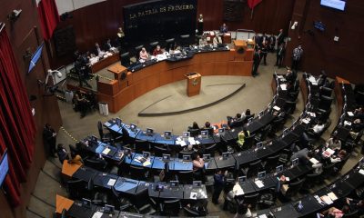Vista general del pleno del Senado en la Ciudad de México (México). Imagen de archivo. EFE/Madla Hartz