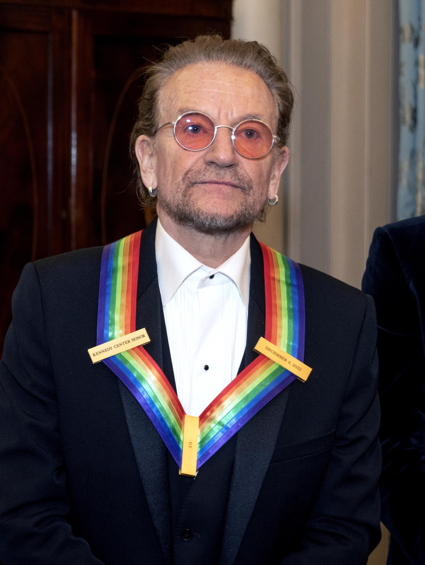 Imagen de Archivo del cantante irlandés Bono.
 EFE/EPA/Ron Sachs / POOL