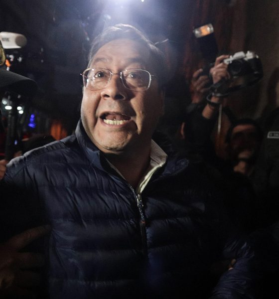 Fotografía de archivo del expresidente de Bolívia Luis Arce. EFE/ Gabriel Márquez