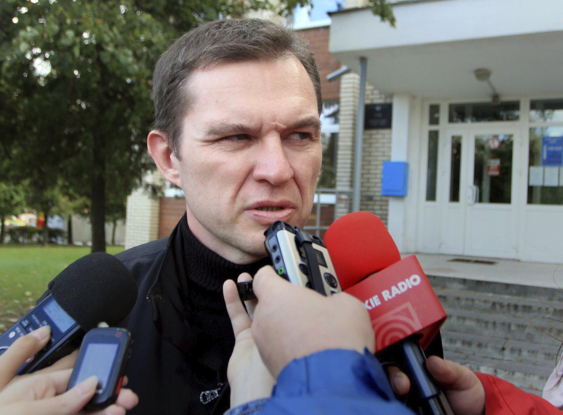 FOTO ARCHIVO. Andrzej Poczobut, corresponsal de Gazeta Wyborcza, EPA/STRINGER