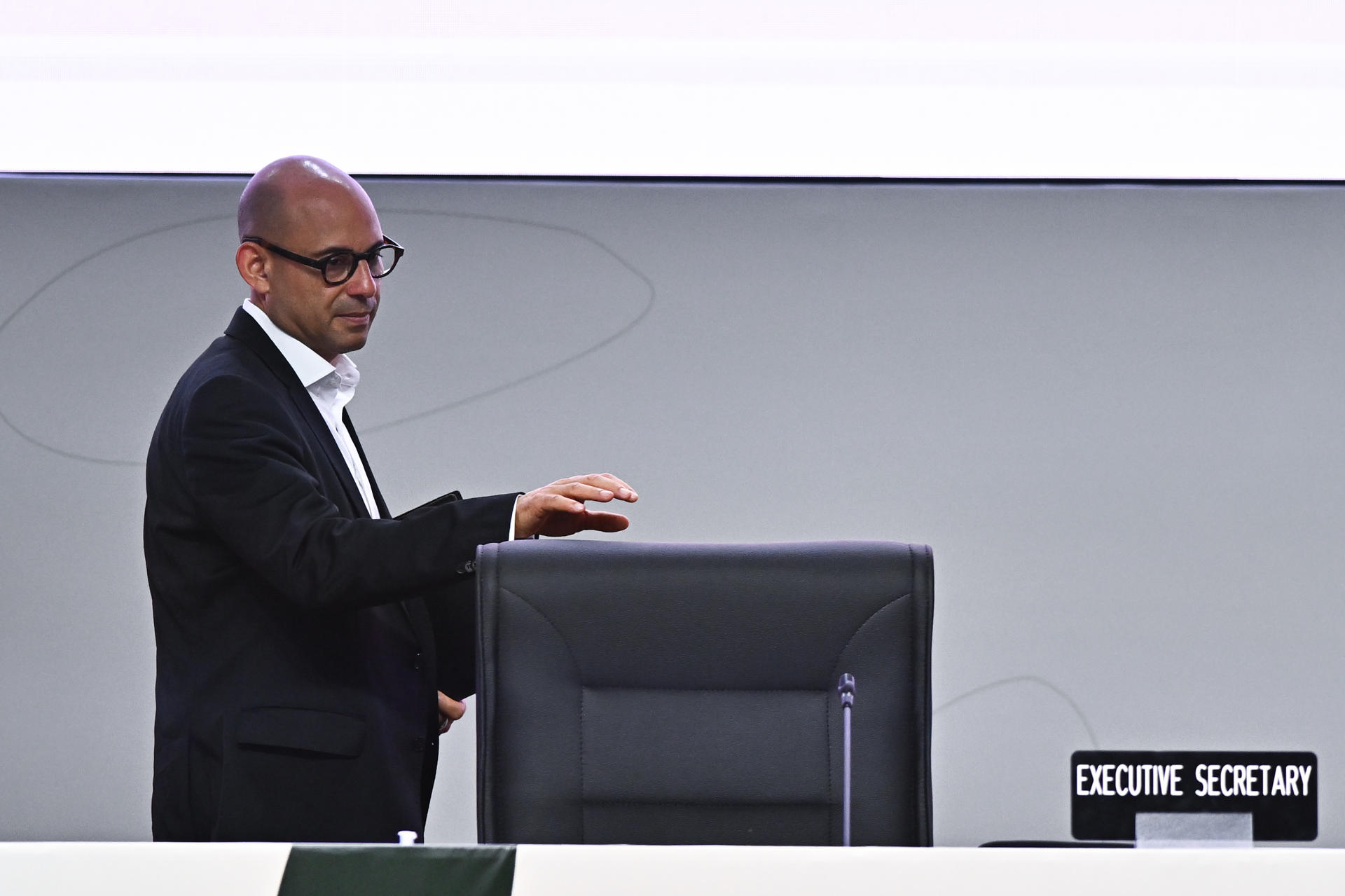 El secretario ejecutivo de la Convención de Naciones Unidas sobre el Cambio Climático (Cmnucc), Simon Stiell, en una imagen de archivo. EFE/ Andre Borges