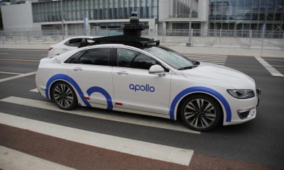 Fotografía de archivo, tomada el 11/09/2020, que muestra un robotaxi de Baidu en Pekín, China. EFE/EPA/WU HONG